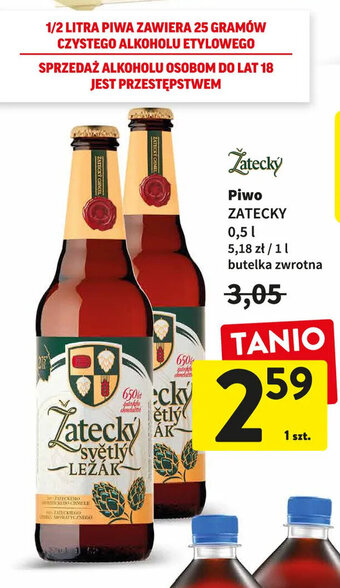 Intermarche Piwo Zatecky 0,5 l oferta