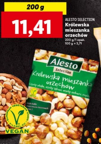 Lidl Mieszanka orzechów królewska alesto oferta
