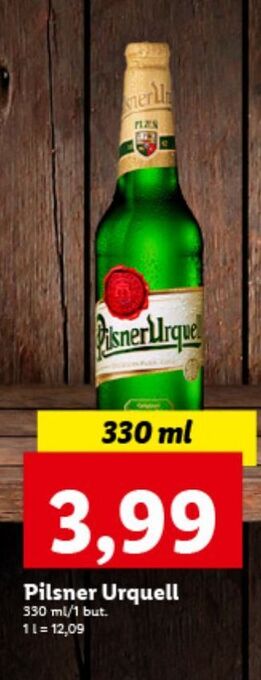 Lidl Piwo pilsner urquell oferta