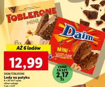 Lidl Lody daim ice cream oferta