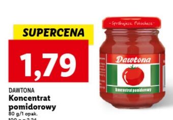 Lidl Koncentrat pomidorowy 30% dawtona oferta
