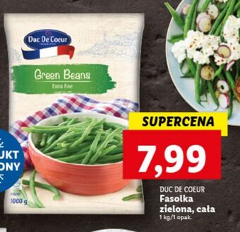 Lidl Fasolka zielona cała duc de coeur oferta
