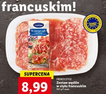 Lidl Mix wędlin francuskich french style oferta