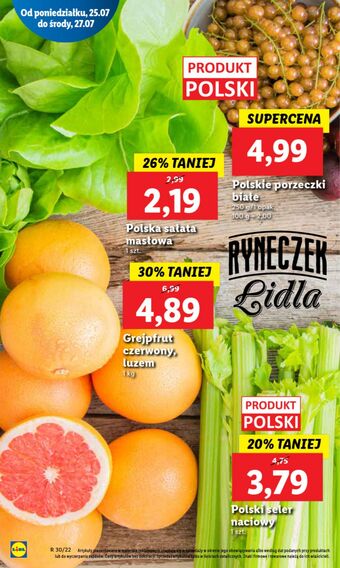 Lidl Porzeczki białe oferta