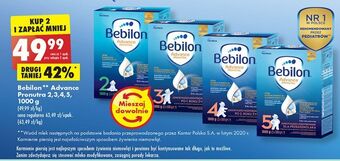 Biedronka Mleko 5 bebilon advance oferta