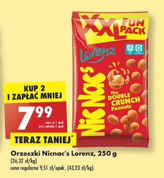 Biedronka Orzeszki lorenz nic nac's oferta
