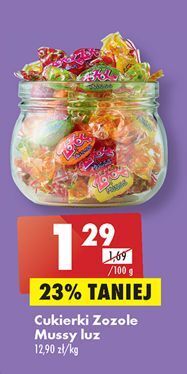 Biedronka Cukierki zozole oferta