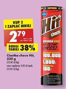 Biedronka Ciastka czekoladowe hit oferta