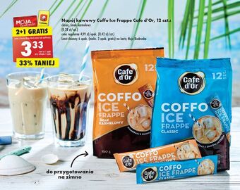 Biedronka Kawa frappe karmelowa cafe d'or coffo ice oferta