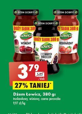 Biedronka Dżem wiśniowy łowicz oferta