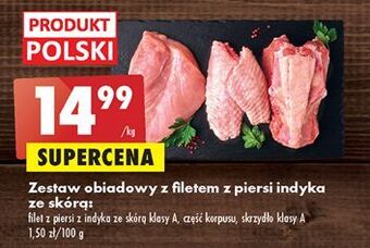 Biedronka Zestaw obiadowy z indyka oferta