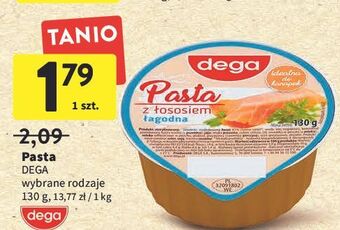 Intermarche Pasta z łososiem łagodna dega oferta