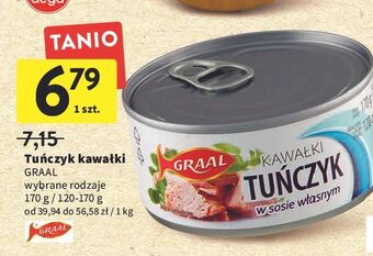 Intermarche Tuńczyk kawałki w sosie własnym graal oferta