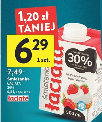 Intermarche Śmietanka 30 % łaciata oferta