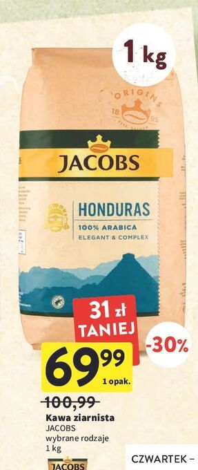 Intermarche Kawa jacobs honduras oferta