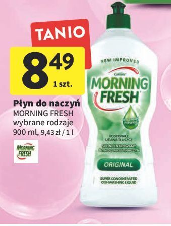 Intermarche Płyn do naczyń original morning fresh oferta