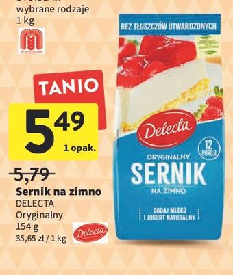 Intermarche Sernik na zimno delecta oferta