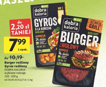 Intermarche Gyros roślinny dobra kaloria oferta