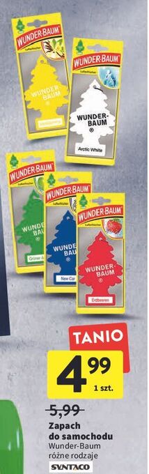 Choinka zapachowa truskawka wunder-baum