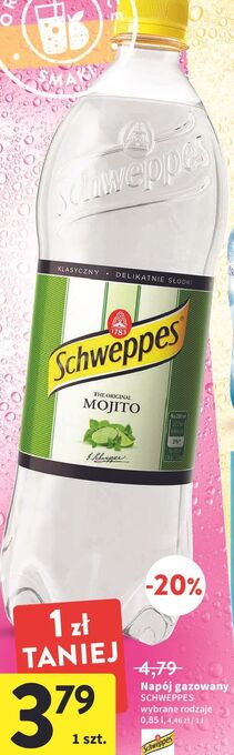 Intermarche Napój mojito schweppes oferta