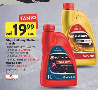 Intermarche Olej syntetyczny expert 5w30 orlen platinum max oferta