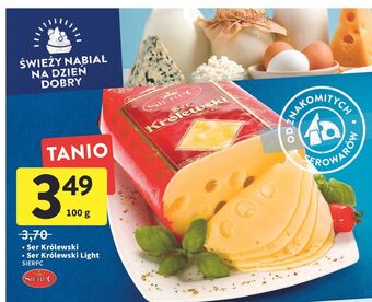 Intermarche Ser królewski light sierpc oferta