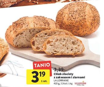 Intermarche Chleb złocisty z zakwasem i ziarnami la lorraine oferta