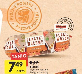 Intermarche Flaczki wołowe w rosole nasze pyszności oferta