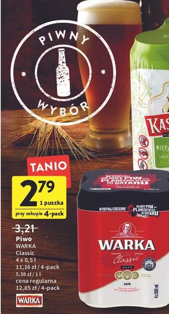 Intermarche Piwo warka oferta