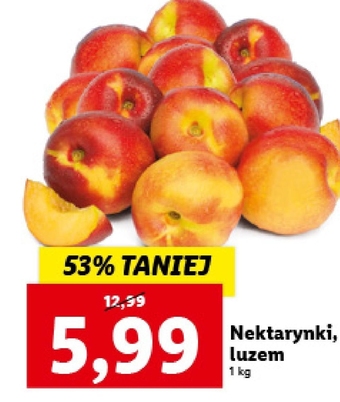 Lidl Nektarynki oferta
