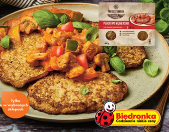 Biedronka Placki ziemniaczane nasze smaki oferta