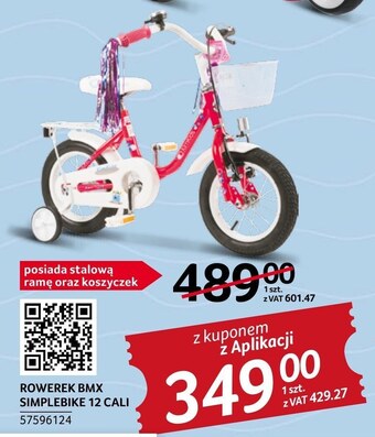 Selgros Rowerek dziecięcy oferta