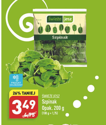 ALDI Szpinak 200 g oferta