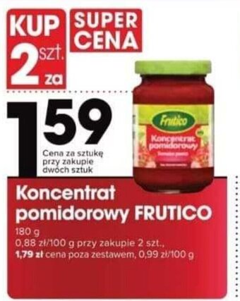 Koncentrat pomidorowy Frutico 180 g