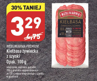ALDI Kiełbasa żywiecka z szynki 100 g oferta