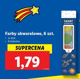 Lidl Farby akwarelowe oferta