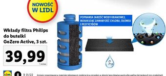 Wkłady do filtra go zero active philips