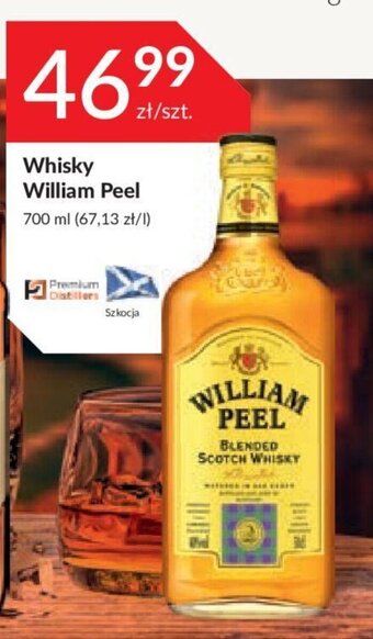 Stokrotka Whisky William Peel 700 ml oferta