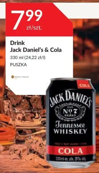 Stokrotka Drink Jack Daniel's & Cola 330 ml oferta