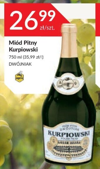 Miód Pitny Kurpiowski 750 ml