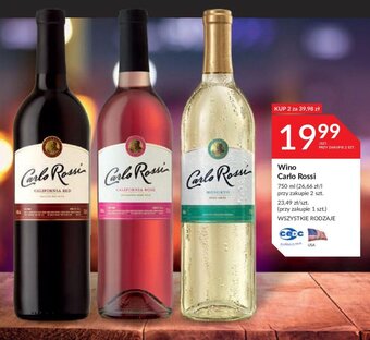 Stokrotka Wino Carlo Rossi 750 ml oferta