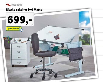Lidl Biurko inter link oferta