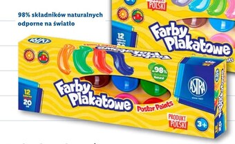 Lidl Farby plakatowe astra oferta