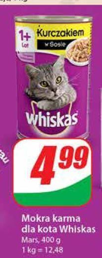 Dino Karma dla kota z kurczakiem w sosie whiskas oferta