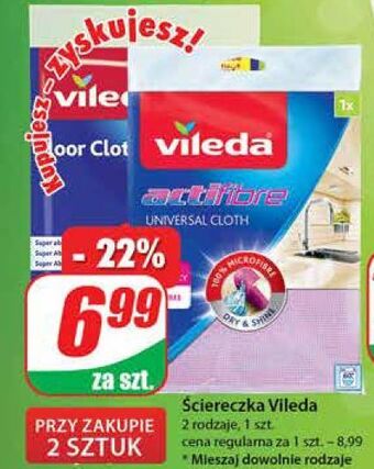 Dino Ściereczka actifibre vileda oferta