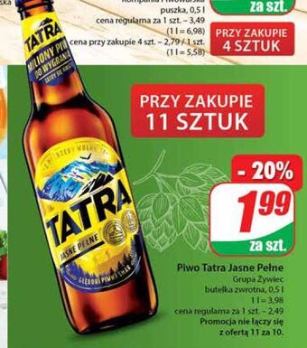 Dino Piwo tatra jasne pełne oferta