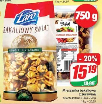 Dino Mieszanka bakaliowa z żurawiną bakal oferta