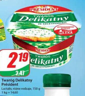 Dino Twarożek delikatny ze szczypiorkiem president oferta