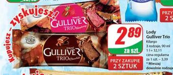 Dino Lód caramel augusto gulliver trio oferta