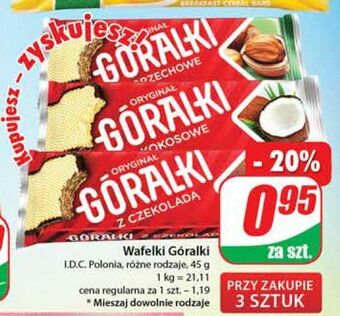 Dino Wafelek orzechowy góralki oferta